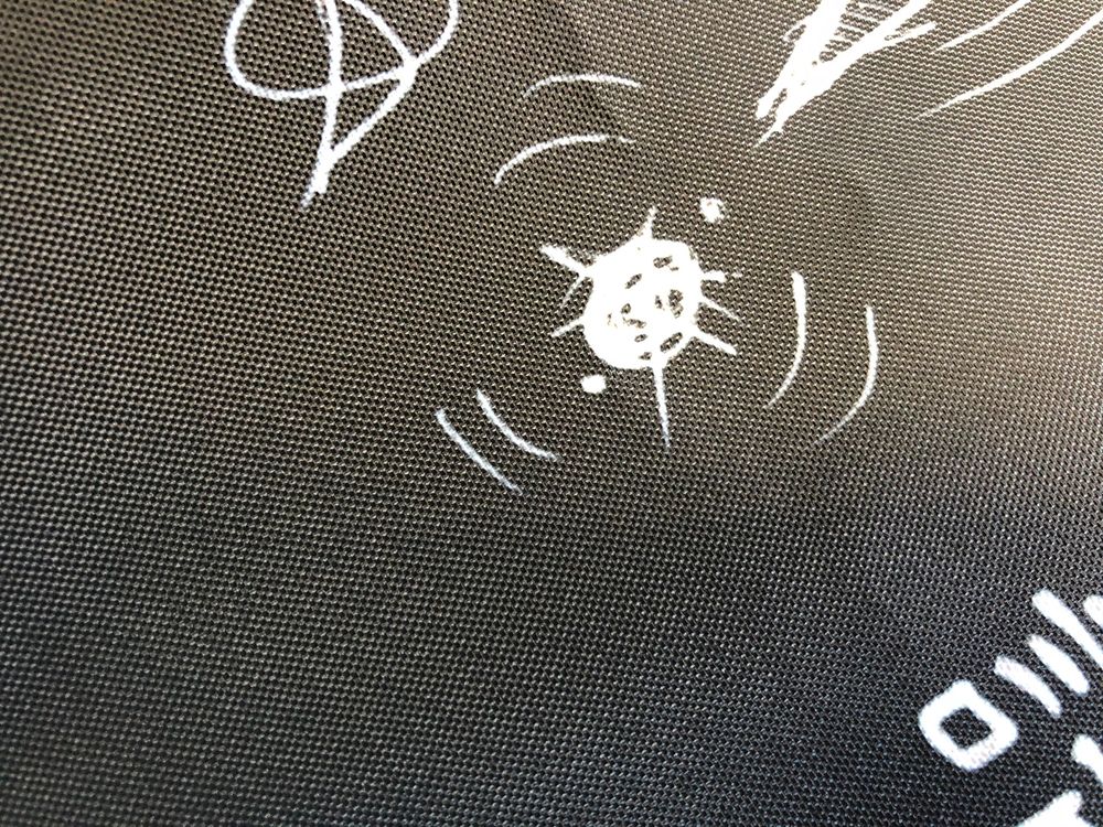 Чемодан 434 / Нанесение рисунка в 1 цвет