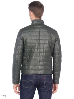 Куртка мужская кожаная весна-осень