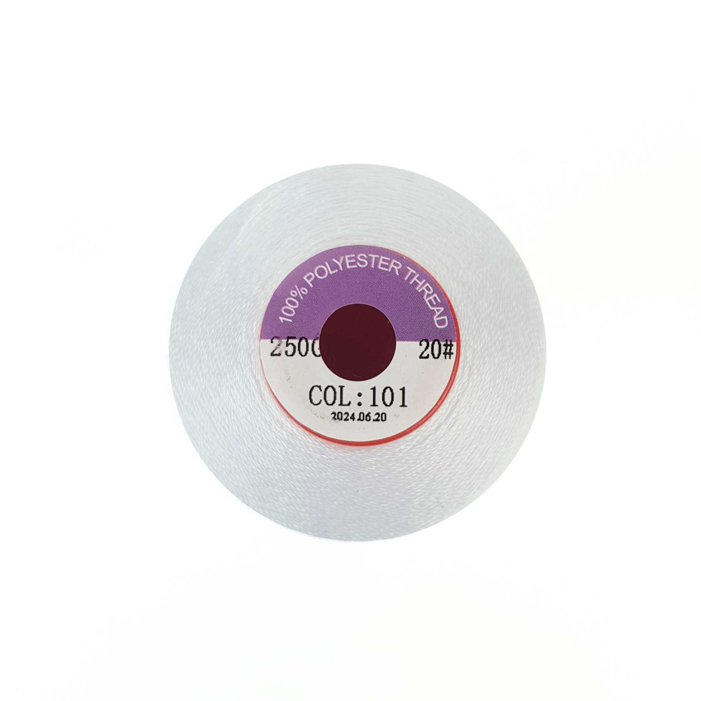 101 Нитки 20 Sinton Синтон 250G 1600м белый