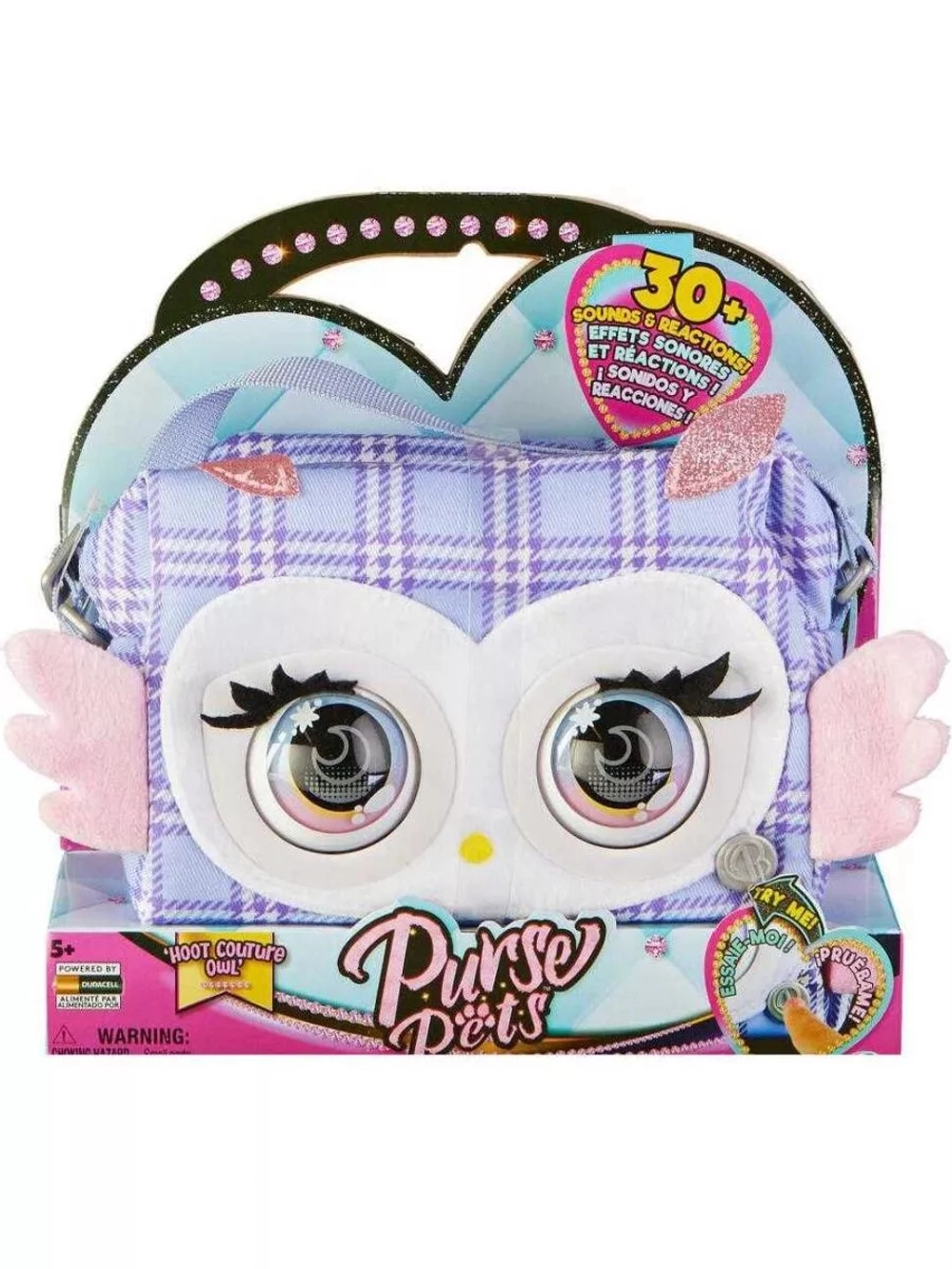 Интерактивная сумочка Сова Purse Pets