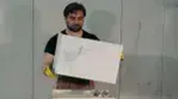 Эмаль для бытовой техники KUDO ремонтная с кисточкой, белая / Краска для холодильника, микроволновой печи и стиральной машинки KU-7K1311