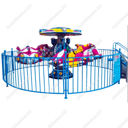 Электрическая Аттракцион карусель «Ракеты», 6×6×2,7 м