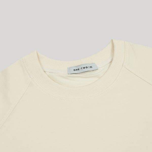 Топ Raglan Crop Coconut Milk - фото 5