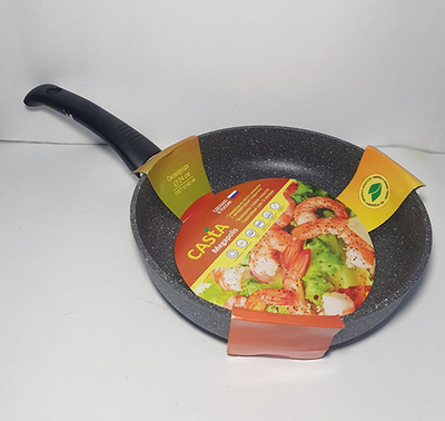 Сковорода Casta Megapolis, с антипригарным покрытием. Диаметр 24 см.