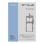 Пресс гидравлический с манометром и педалью, 30 т Stels