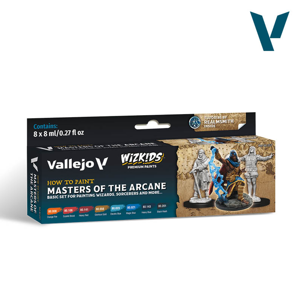Wizkids premium set by vallejo: masters of the arcane Wizkids premium set by vallejo: masters of the arcane