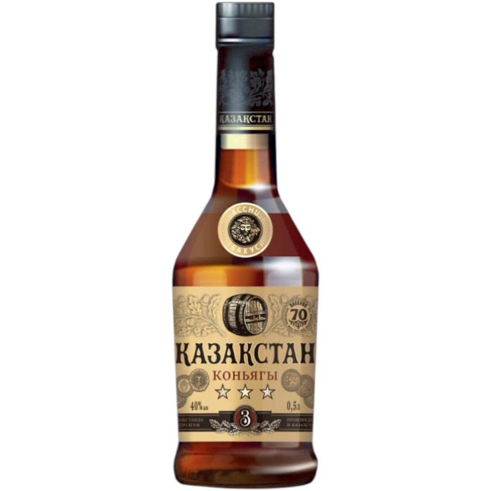 Коньяк Kazakhstan 3 Y.O. 0,5 л.