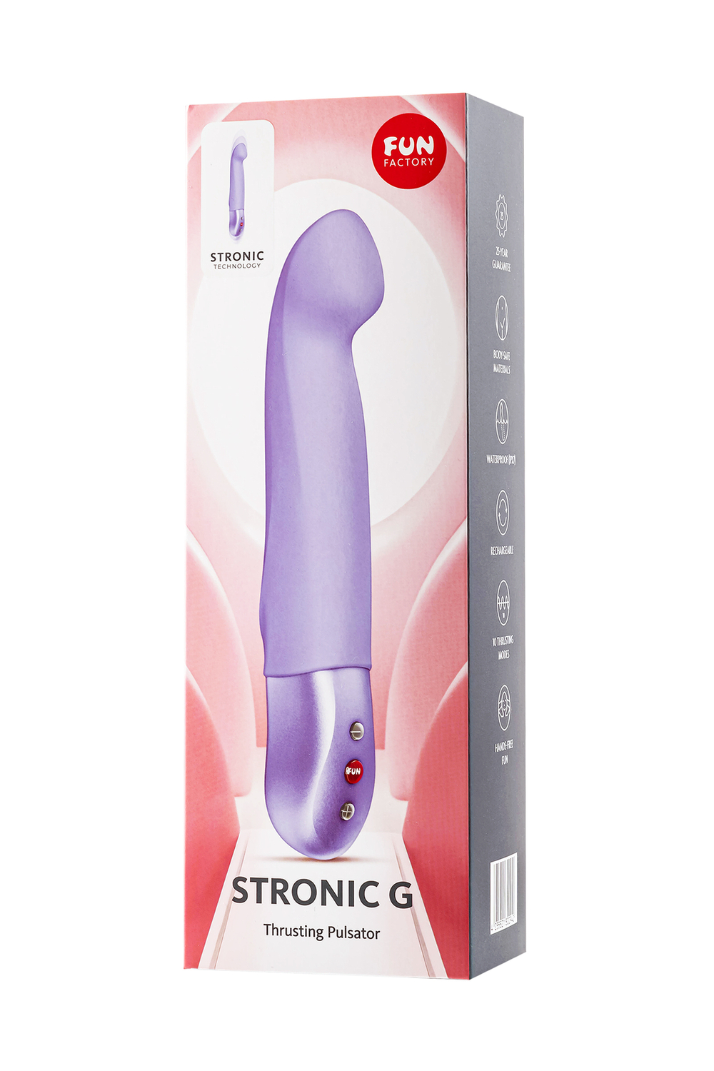 Пульсатор Fun Factory STRONIC G, силикон, сиреневый
