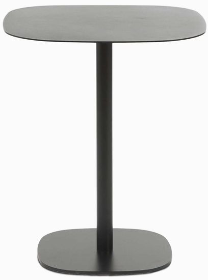 Обеденный стол Square 60х60 черный металл 