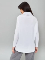 Лонгслив оверсайз белый