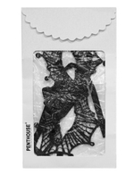 Ажурная черная кружевная маска "Женщина-вамп" (Цвет: черный)