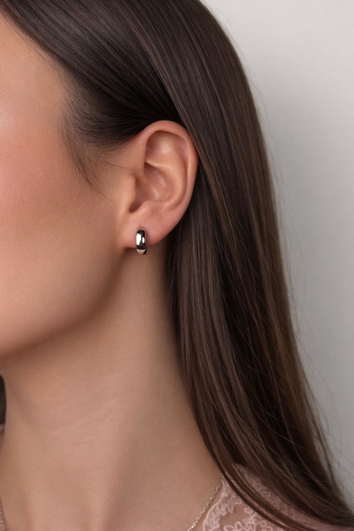 Серьги - конго "Дутые"