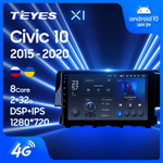 Teyes X1 9" для Honda Civic 10 2015-2020