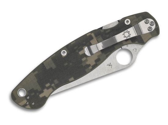 Spyderco SC36GPCMO2 Military 2 Camo G10 - нож складной, рук-ть камуфляж. G10, клинок сатин CPM-S30V