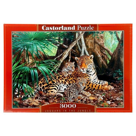Пазл "Ягуары в джунглях" на 3000 элементов