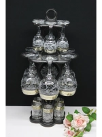 Барный набор 18 предметный с фужером