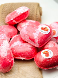 Бомба-Сердце (XL) «Клубника»