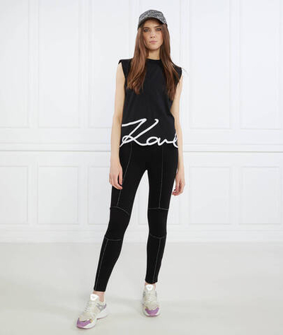 Топ Karl Lagerfeld - черный(231W1717)