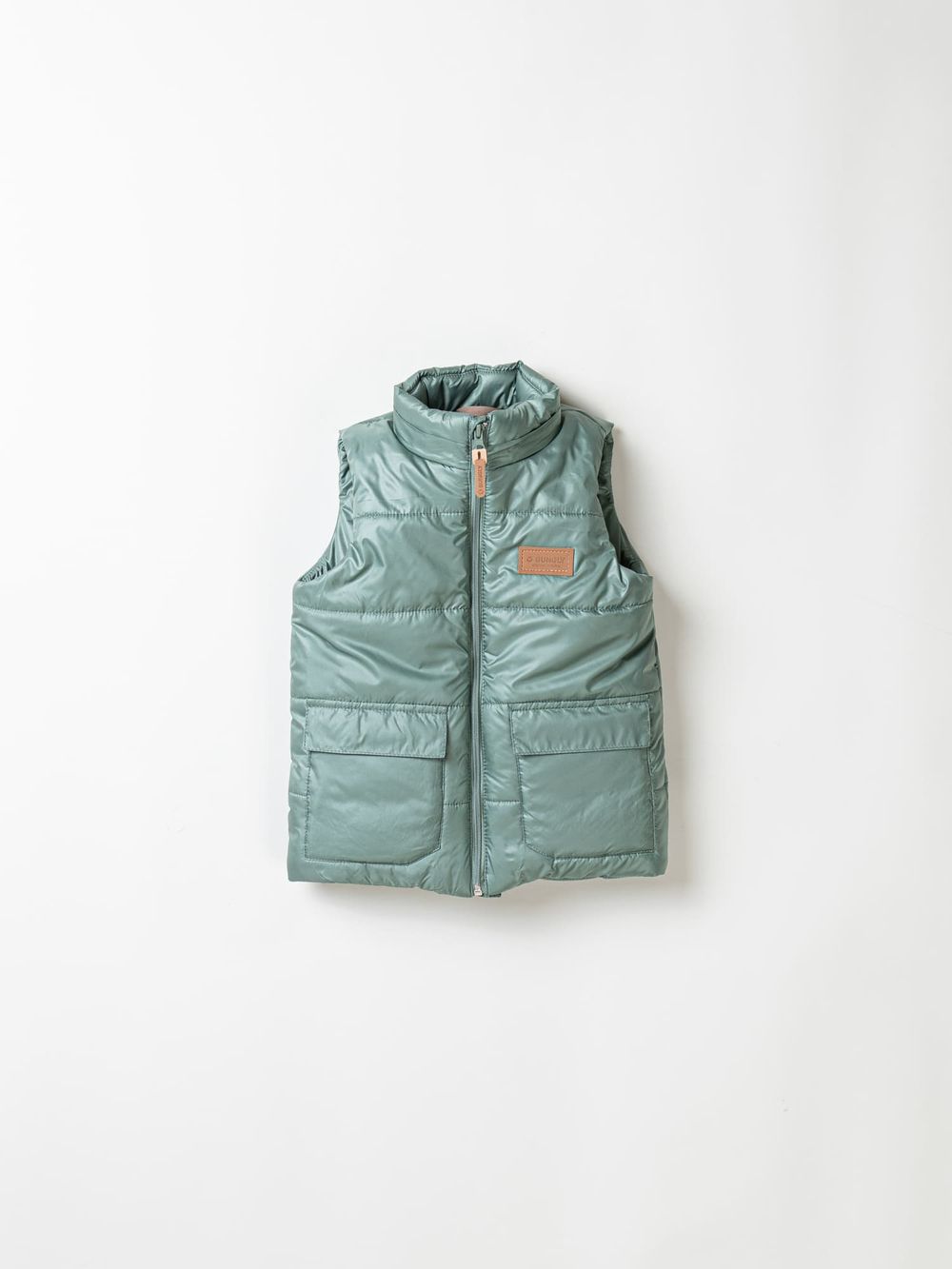 Жилет со съемным капюшоном "Голубая ель"