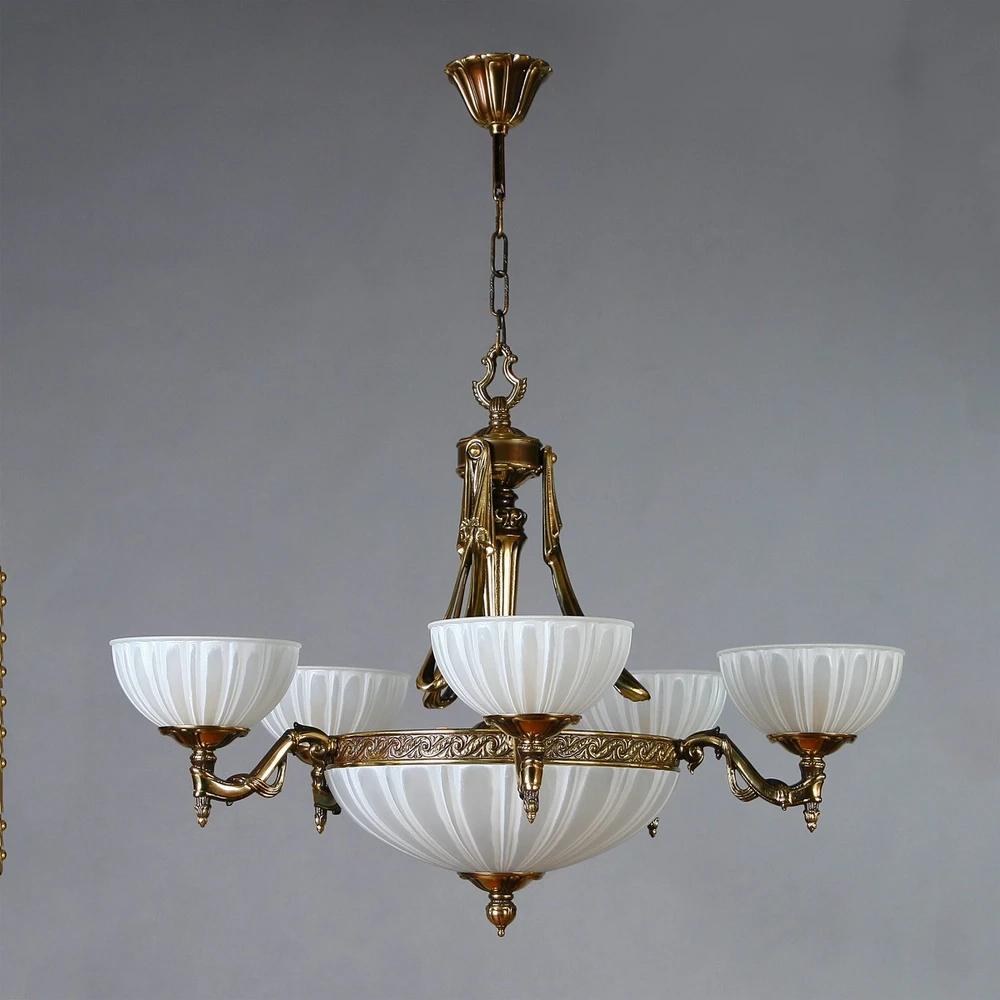 Подвесная люстра AMBIENTE by Brizzi NAVARRA 02228/5 PB