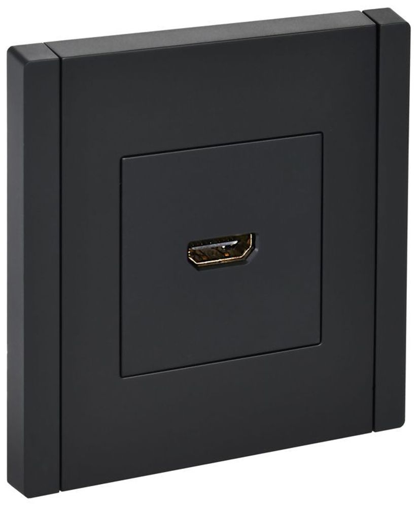 Розетка HDMI FORTE&amp;PIANO FP140 черн. IEK FP-H10-K02