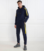 Худи EA7 - темно-синий(3DPM57 PJEQZ)