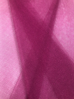 Ткань фатин средней жесткости цв. Бордовый арт. 326606