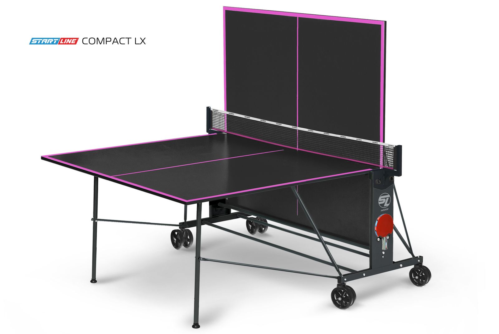Стол теннисный Compact LX Black фото №4