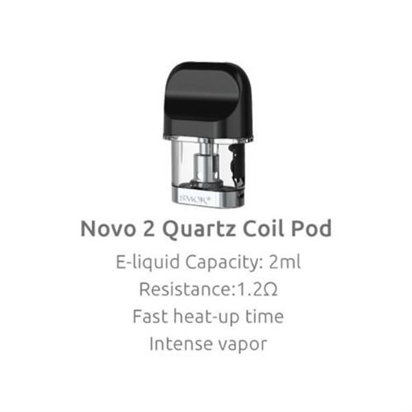Купить Картридж SMOK Novo 2 Quartz 1.4ohm 2ml Coil Pod