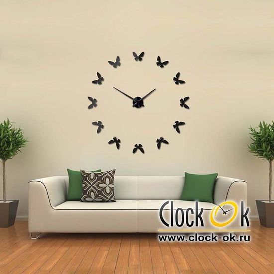 Настенные 3D часы Magic Fly
