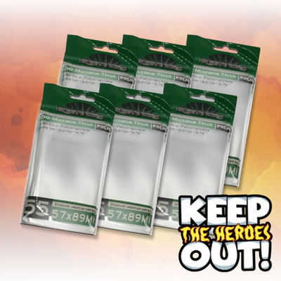 [Предзаказ] Keep the Heroes Out - Super Premium Sleeves