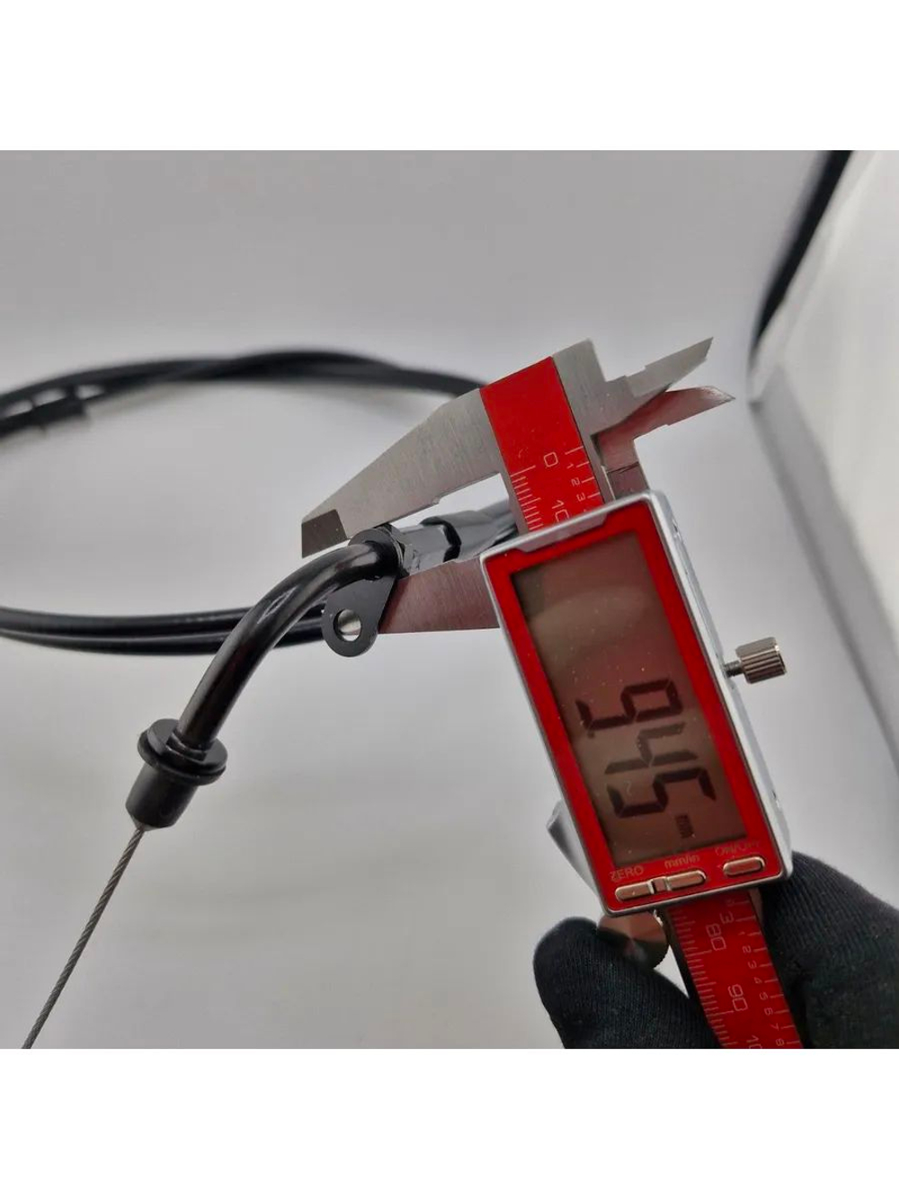 Трос газа для скутера с двигателем 139qmb 50-80см3