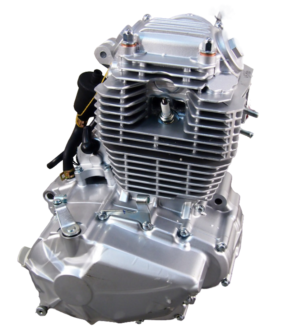 Двигатель 4т. 250 см3 172FMМ (-5) ZONGSHEN (PR250) (баланс вал.) 5МКПП, кик+электростартер