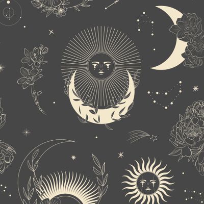 Солнце и луна. Фазы луны и астрология