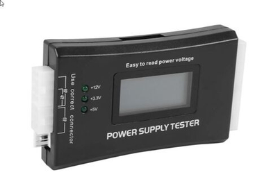 Тестер блока питания ЖК-дисплея 20+4 Pin для ATX, ITX, BTX, PCI-E, SATA, HDD