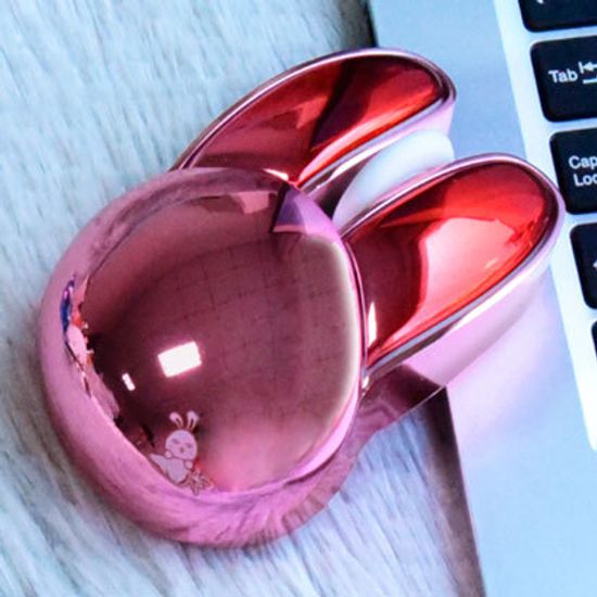 Беспроводная мышь Mofii M6DM 2.4G wireless+bluetooth dualmode mouse  зая Electroplating pink purple