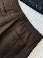 Льняной костюм Ermenegildo Zegna