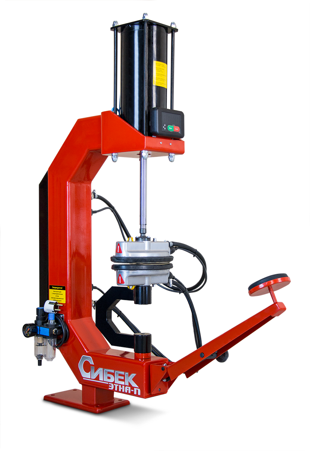 Вулканизатор для легковых автомобилей Этна-П (с пневматическим приводом)