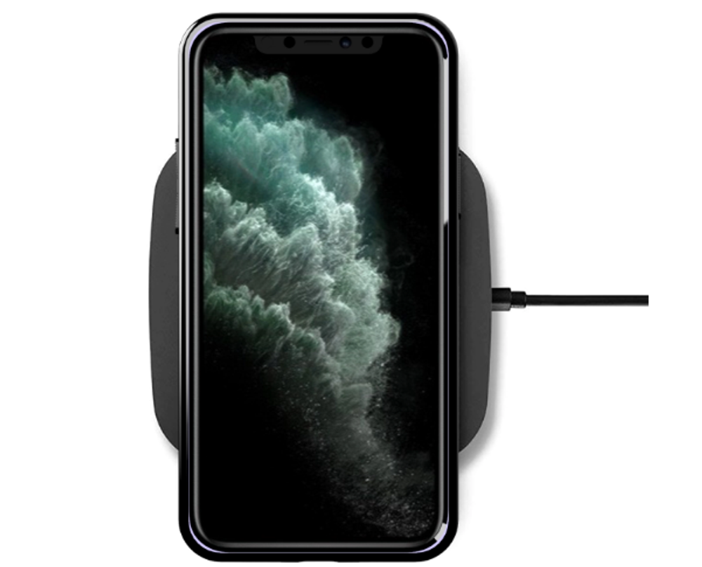 Чехол для iPhone 11 Pro Max цвет Black (черный), серия Onyx от Caseport