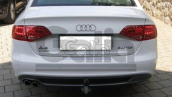 Фаркоп оцинкованный Galia A047C для Audi A4 B8 седан/универсал 2007-2015, Audi A4 Allroad 2009-, Audi A5 Sportback 2008-(паспорт и сертификат в комплекте)(без электрики)