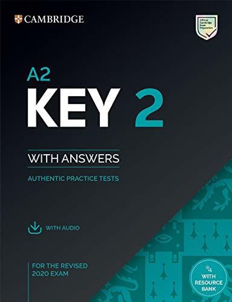Key 2 SB with ans + Audio A2 + Resorce Bank (2020 exam)
