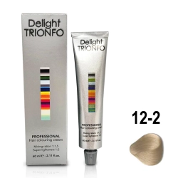 12-2 крем-краска стойкая для волос, специальный блондин пепельный / Delight TRIONFO 60 мл