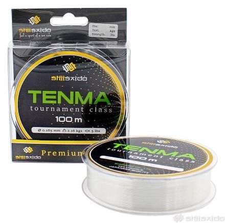 Леска "Shii Saido" Tenma, L-100 м, d-0,309 мм, test-7,01 кг, прозрачная