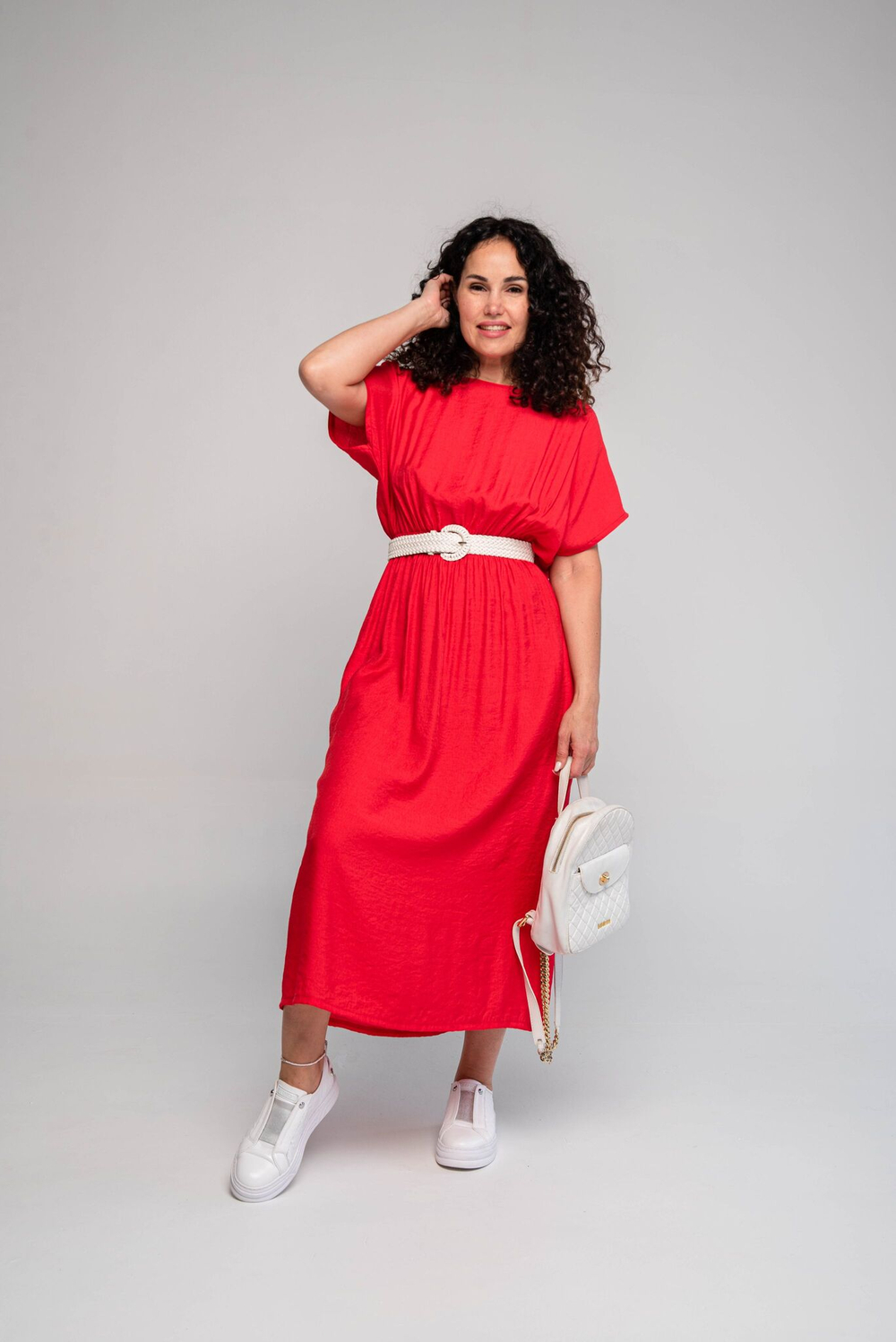 Платье женское летнее длинное из вискозы (повседневное, пляжное, городское)