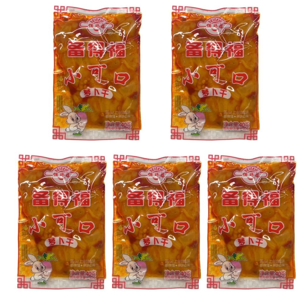 Маринованная редька Beidefu 40 г x 5 шт