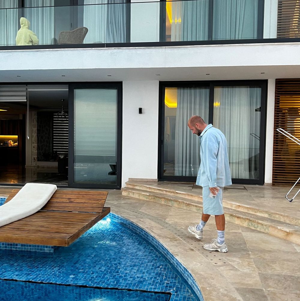 Рубашка Смерч #4 Джинсовая Голубая