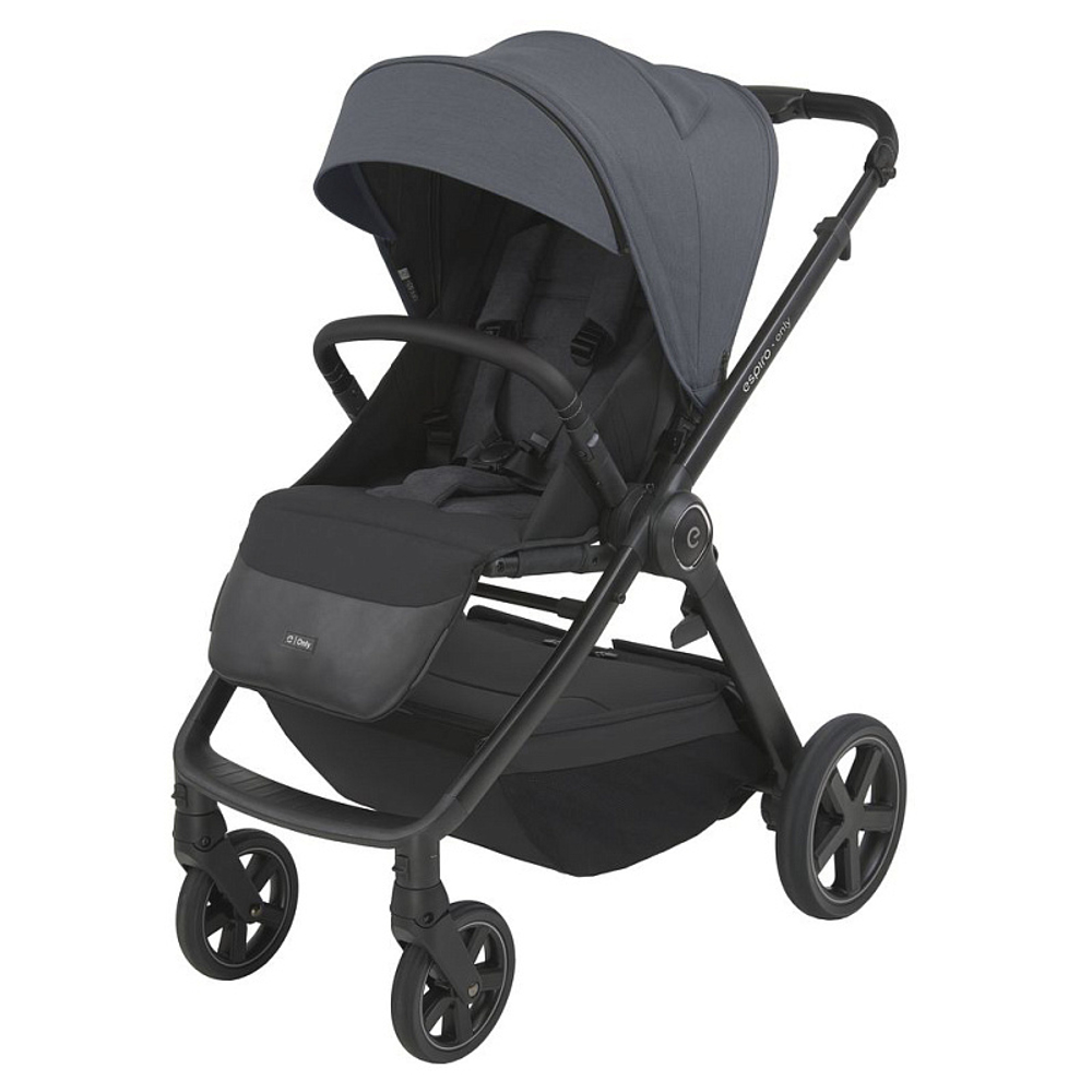 Детская коляска Espiro Only 2 в 1 2024 307 graphite anthracite