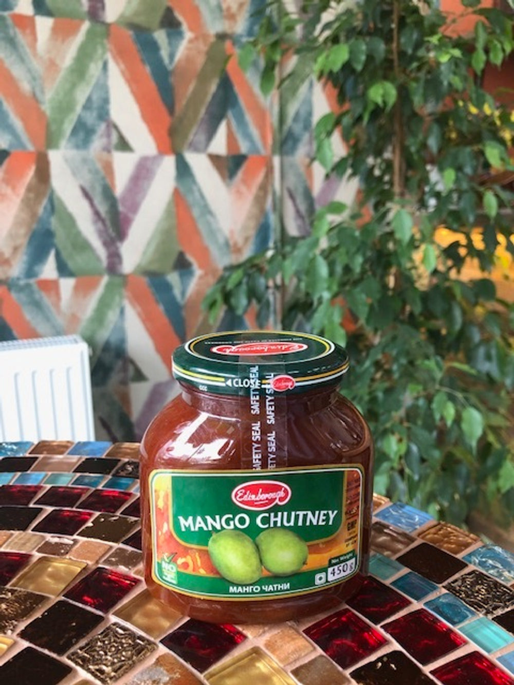 Манго Чатни ( остро-сладкий), 450мл Шри -Ланка