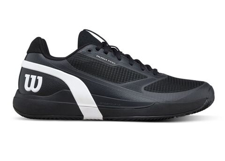 Теннисные кроссовки Wilson Rush Pro 5 Clay - black/white/stormy weather