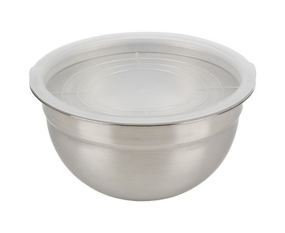 Миска Amarena 1,5 л с пластик.крышкой, нерж.сталь, полировка, 7018 Mallony